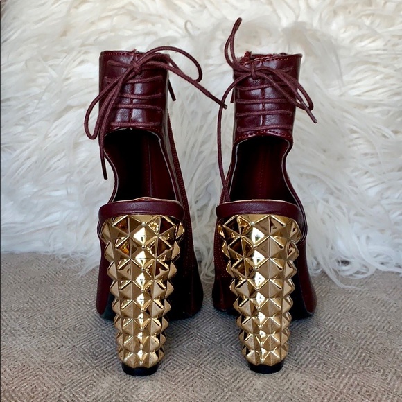 Bamboo “Radical” Open-Toe Booties - Picture 6 of 8